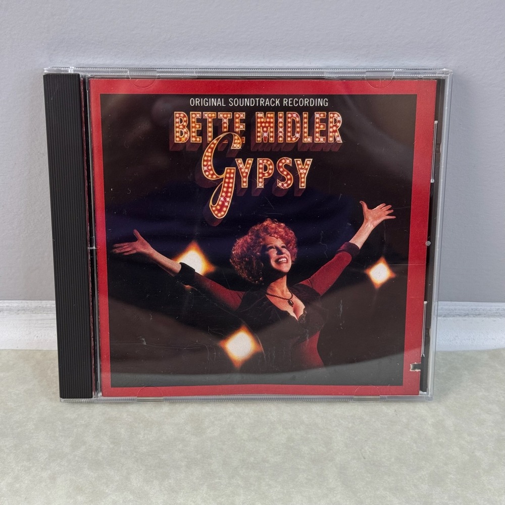 Bette Midler: Gypsy (CD 1993‎ Atlantic Records) Original Soundtrack Recording